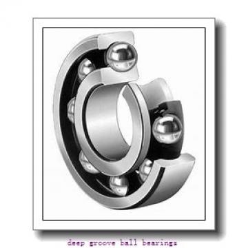 8 mm x 12 mm x 3,5 mm  KOYO WML8012ZZ deep groove ball bearings