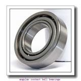 25 mm x 52 mm x 42 mm  Fersa F16129 angular contact ball bearings